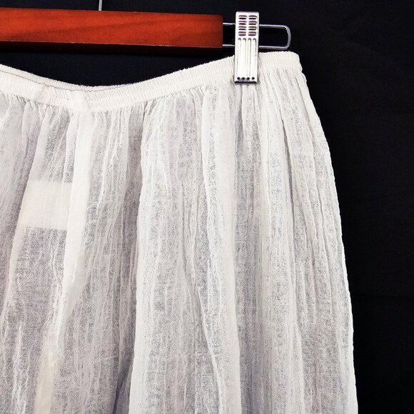 Vintage Papillon by Paula Carbone Matching Set White Knit Sweater and Pants - Picture 5 of 6